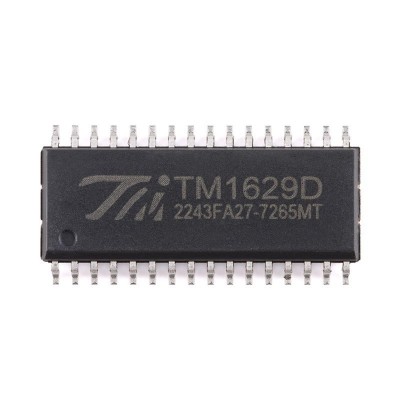 TM1629D(TA1319) SOP-32 带键盘扫描接口的LED驱动控制IC图5
