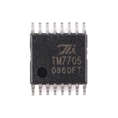 TM7705 TSSOP-16 16位A/D转换芯片 模数转换器图5