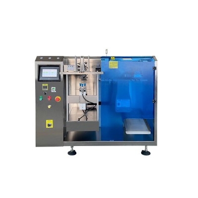 小型给袋式包装机全自动食品颗粒粉剂液体多工位往复式水平 给袋机图4