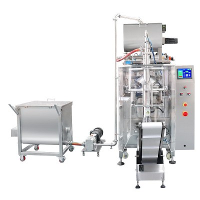 厂家直销 披萨酱包装机 多功能全自动比萨原料酱灌装分装机械设备