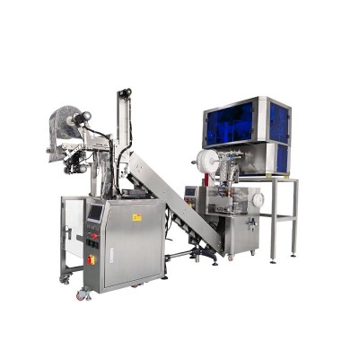 袋泡茶包装机 茶叶内外袋三边封茶包机 全自动三角包茶叶包装机图4