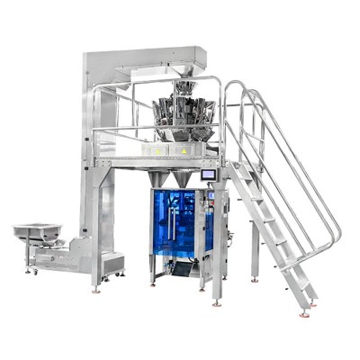 全自动膨化食品连包包装机咪咪薯条薯片称重包装机立式氮气 包装机图5