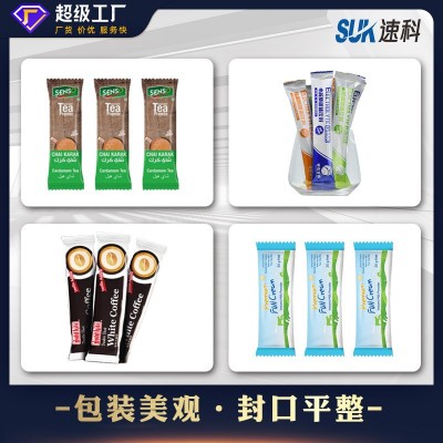 全自动黄精粉末包装机鸡血藤决明子夹拉式包装机中药材条包机图2