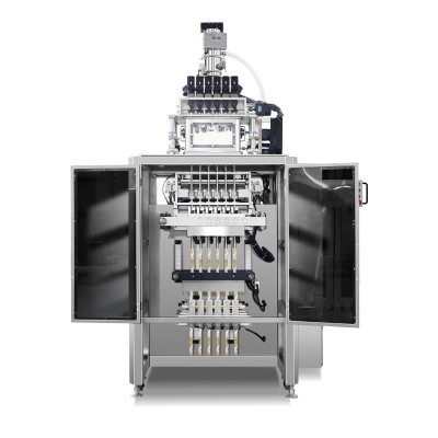 灵芝孢子粉多列包装机 多列背封粉剂灌装机 柯田长条袋装包装机器图5