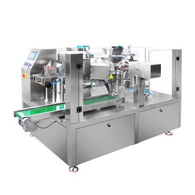 预制袋给袋机粉末给袋式装袋机酱料液体灌装机自立袋颗粒 包装机图5