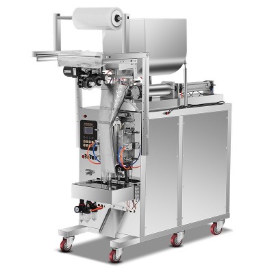 工厂全自动定量液体膏体灌装机洗衣液辣椒酱辣椒油酱料蜂蜜包装机图5