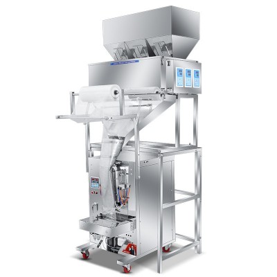 全自动颗粒粉末粉料包装机面粉食品猫砂茶叶粉剂分装机螺 丝打包机图3