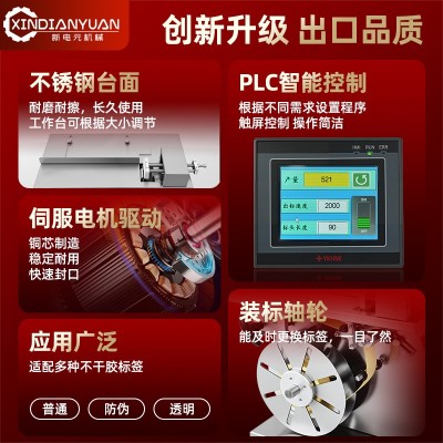 半自动直角贴标机药品玩具礼品化妆品食品包装盒贴标打码一体机器图4