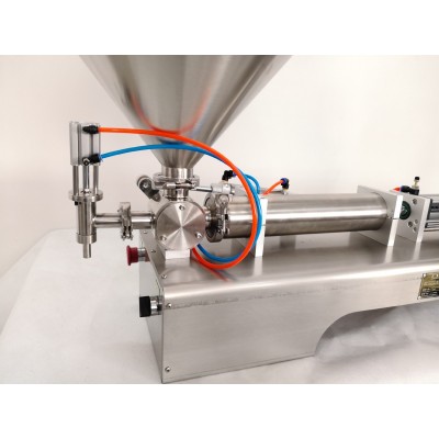 联腾牌 卧式气动搅拌酱料灌装机 豆瓣酱灌装机 浓浆灌装机图3