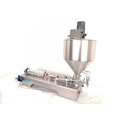 联腾牌 卧式气动搅拌酱料灌装机 豆瓣酱灌装机 浓浆灌装机图4