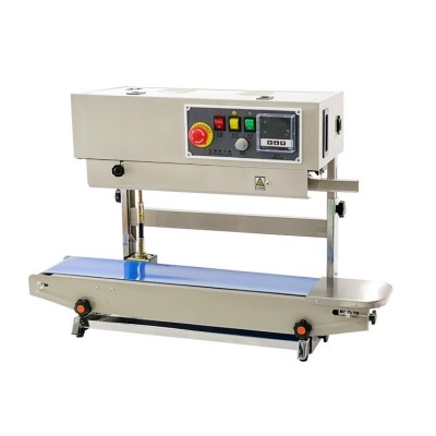 FR900自动立式封口机家用半自动铝箔袋塑料袋茶叶连续热封机图5