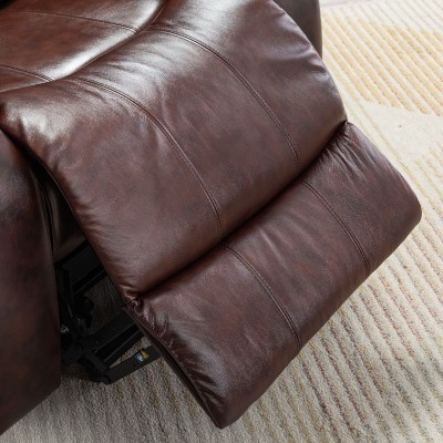 老人助站沙发孕妇躺椅头等太空舱沙发单人电动功能真皮布艺可升降图4