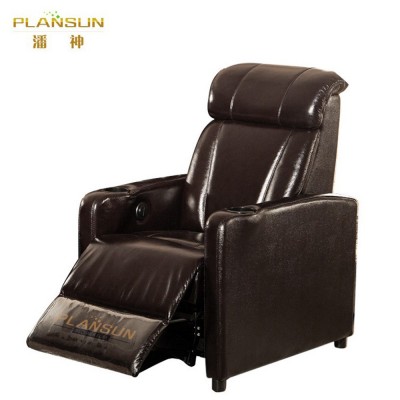 厂家批发影院电动小款沙发现代简约头层牛皮私人影室厅多功能沙发图5