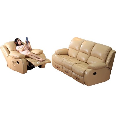 意式极简真皮沙发多功能轻奢简约客厅头层牛皮直排多人位皮艺沙发图4