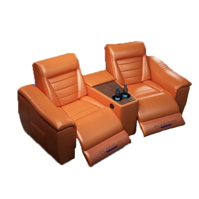 影院功能沙发家庭私人影院真皮沙发现代简约电动沙发智能影院沙发图5