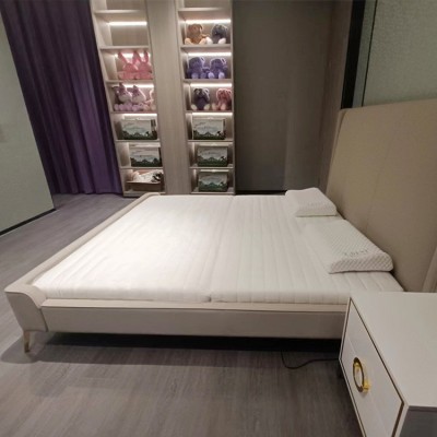 青少年专用硬款电动床垫老年人加硬智能可折叠升降床床双人床图4