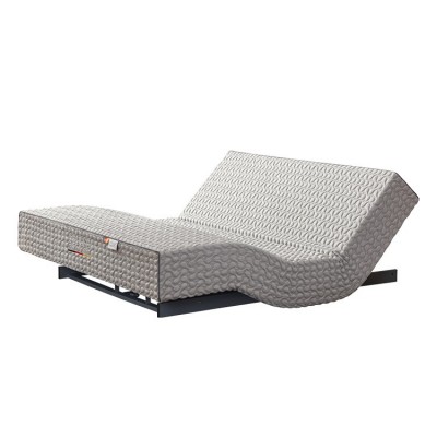 新款竹炭升降床垫源头工厂智能多功能按摩电动卧室床弹簧床垫图5