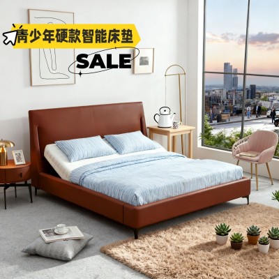 青少年硬款电动床垫老年人加硬智能床垫全国包邮卧室双人智能床图2