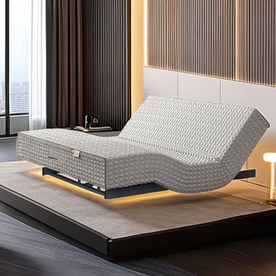 源头工厂智能床垫竹炭升降多功能按摩电动120尺寸床护脊支撑图4