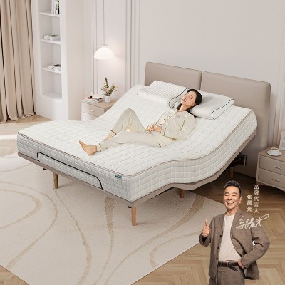 智能床多功能电动床架遥控全自动床头升降零重力主卧大床框架图2