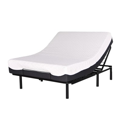 源头工厂全自动电动升降床架多功能折叠金属电动床智能床智能升降图4