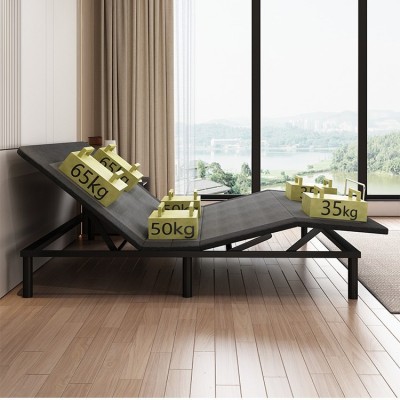 厂家供应电动床双人智能床卧室升降按摩可一件代发皮床皮艺图4