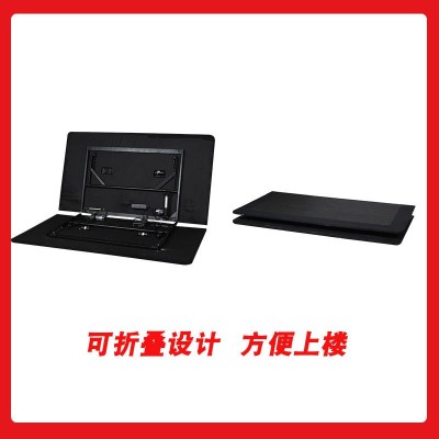 双人智能电动升降一体卧室床手机APP控制多功能震动按摩皮床低箱图3