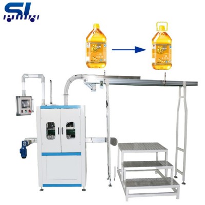 全自动压提环机食品油塑料瓶酱油瓶压提环机高效自动上提手机设备