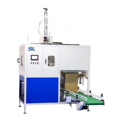 全自动装箱机易拉罐瓶子装箱机抓取式啤酒饮料瓶流水线自动装箱机图4