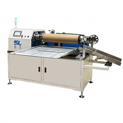 全自动纸筒贴标机纸管纸罐水胶贴标设备蚊香罐礼品纸盒带切贴标器图5