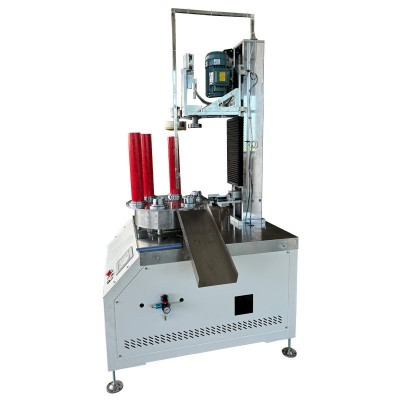 半自动六工位纸罐弯边机圆形纸筒纸管卷边机纸质食品盒纸成型设备图4