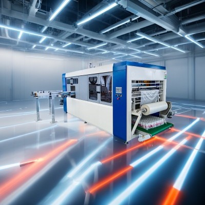 源头厂家半自动塑料空瓶装袋机打包机PET塑料瓶套袋机易拉罐图3