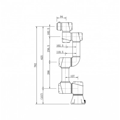 协作机器人 六轴协作机械手臂 冲压装配涂胶柔性机器人上下料图2