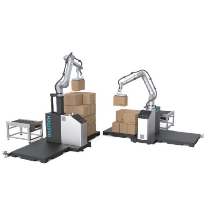 码垛机协作机器人堆码垛包装生产线全自动抓取纸箱码垛图4