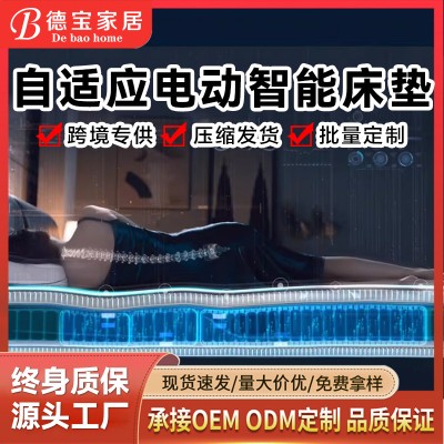 自适应电动智能AI床垫疗养院互不打扰多功能软硬可调节双人床垫厚