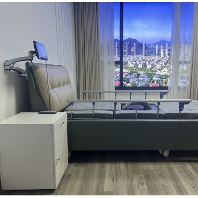 现代居家养老失能老年人电动护理床瘫痪病人床家用遥控智能养老床图4