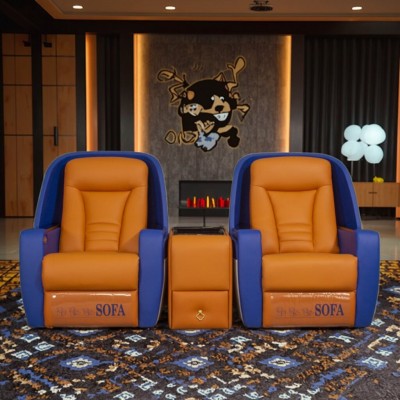 高端智能家庭影院沙发头等电动舱私人别墅影音室影视厅观影座椅图2