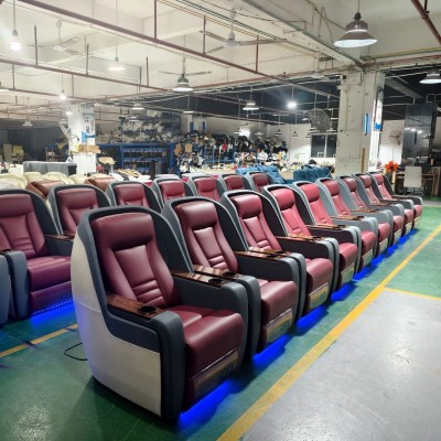 高端智能家庭影院沙发头等电动舱私人别墅影音室影视厅观影座椅图4