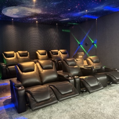 赤虎头等太空单人组合沙发舱小户型真皮电动可躺功能电动沙发椅图2