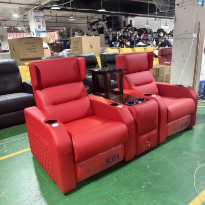 豪华头等太空电动舱单人位沙发现代简约功能家庭影院按摩躺椅新款图5