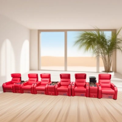 豪华头等太空电动舱单人位沙发现代简约功能家庭影院按摩躺椅新款图2