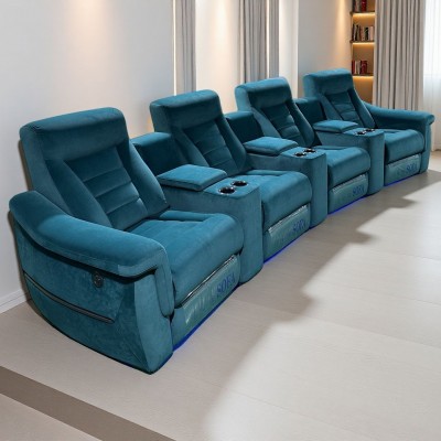 头等太空舱多功能沙发家庭影院别墅影视厅影音室豪华沙发座椅组合图3