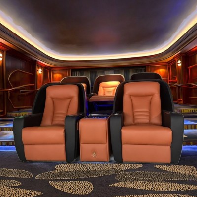 高端智能家庭影院沙发头等电动舱私人别墅影音室影视厅观影座椅