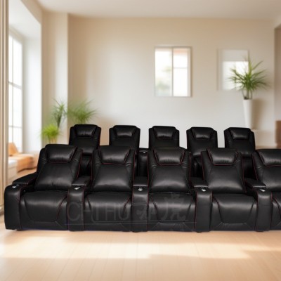 赤虎等太空电动舱真皮多功能沙发家庭影院小户型客厅单人多人组合图2