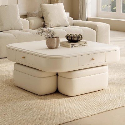 麻将桌升降茶几餐桌一体两用全自动家用小户型取暖烤火2024年新款图3