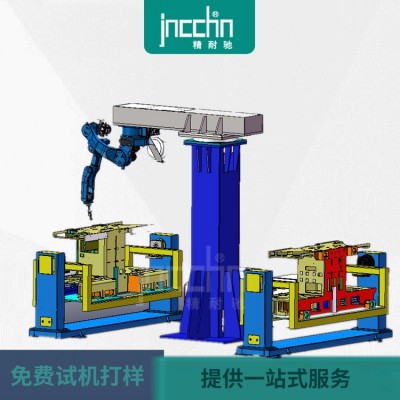 工业机械臂家 自动化设备边三轴全伺服双节臂机械手订金六轴图3