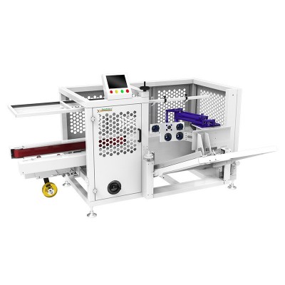 机械手开箱机全自动一键开箱电商包装自动折叠成型封底工厂定做图4