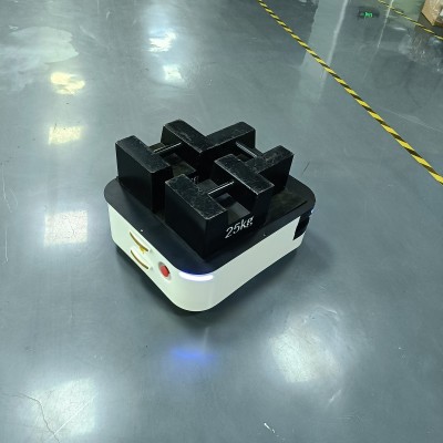 激光导航潜伏式搬运机器人100KG大负载车间专用省人工AGV解决方案图5