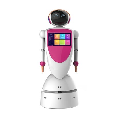 展厅政务商场接待机器人语音智能引领讲解智能导航人脸识别马丁