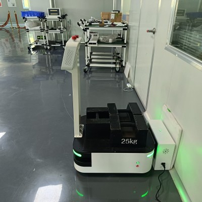 300KG大载重智能搬运机器人APP远程操控激光导航电商物流自动化仓图3